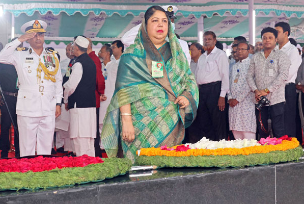 বঙ্গবন্ধুর জন্মদিনে স্পিকারের শ্রদ্ধা