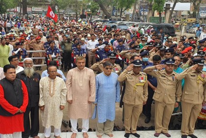 ব্রাহ্মণবাড়িয়ায় জাতির পিতার জন্মবার্ষিকী উদযাপন