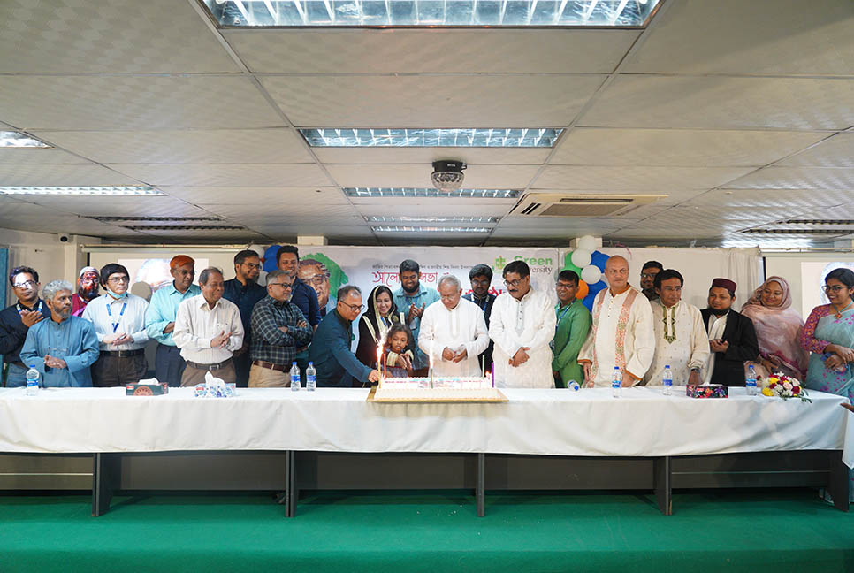 গ্রিন ইউনিভার্সিটিতে বঙ্গবন্ধুর জন্মবার্ষিকী ও শিশু দিবস পালন