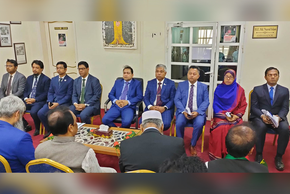 কাতারে বাংলাদেশ দূতাবাসে বঙ্গবন্ধুর জন্মবার্ষিকী উদযাপন 