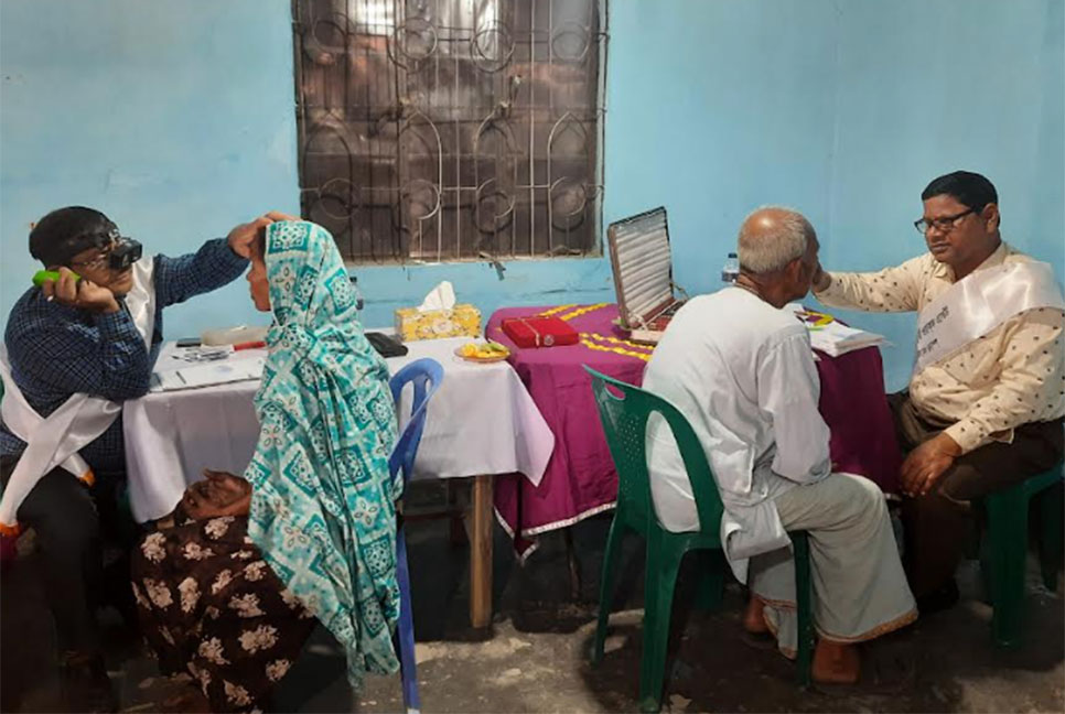 জয়পুরহাটে ফ্রি মেডিকেল ক্যাম্প, বিনামূল্যে ওষুধ বিতরণ