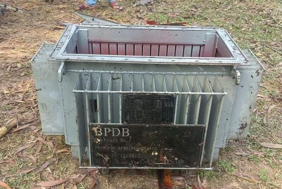 সখীপুরে বিদ্যুতের ট্রান্সমিটার চুরি