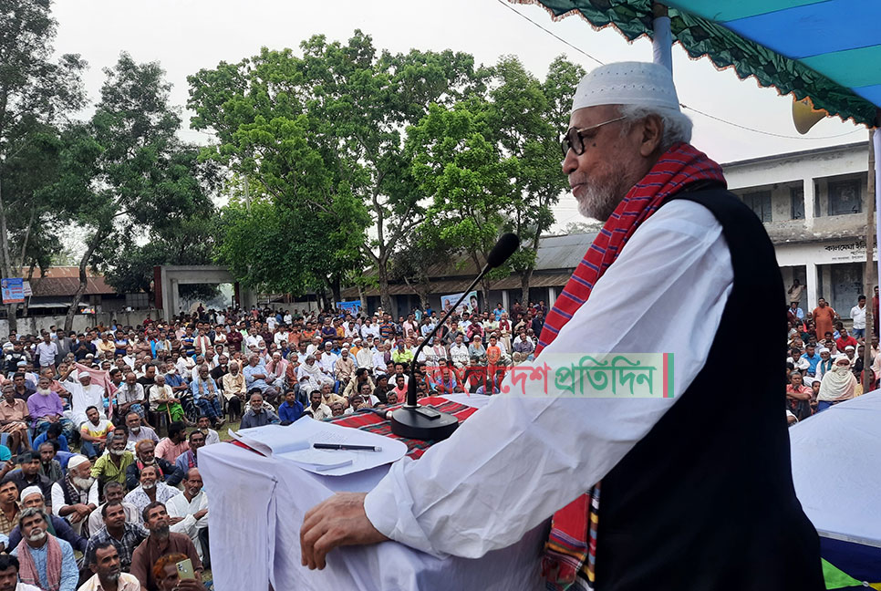 আপনাদের সাহসে আমি গামছা হাতে নিয়েছিলাম: কাদের সিদ্দিকী