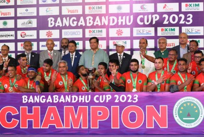 কাবাডিতে হ্যাটট্রিক চ্যাম্পিয়ন বাংলাদেশ