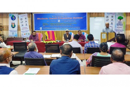 হাবিপ্রবিতে স্টুডেন্টস রেজাল্ট প্রসেসিং সিস্টেম বিষয়ক প্রশিক্ষণ কর্মশালা