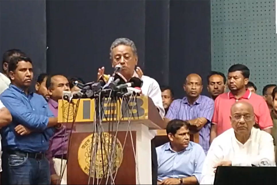 আলাপ-আলোচনার সুযোগ নেই, রাস্তা দখল করে ফয়সালা হবে : আমীর খসরু

