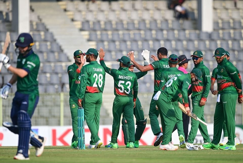 হাসানের ৫ উইকেট, ১০১  রানেই গুটিয়ে গেল আইরিশরা