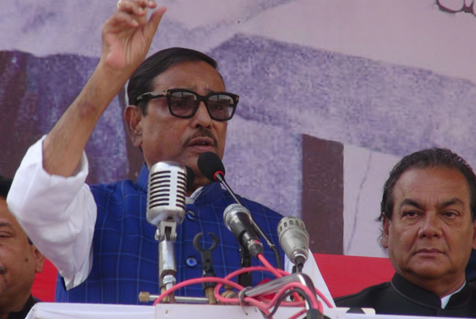 বিএনপির আন্দোলন চোরাবালিতে আটকে গেছে: ওবায়দুল কাদের