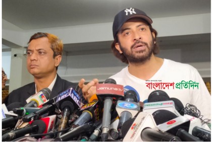 বাস্তবজীবনেও পর্দার মতো ন্যায়ের কথা বলতে হবে : শাকিব খান

