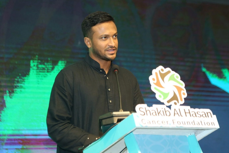 ক্যান্সার ফাউন্ডেশন প্রতিষ্ঠার ঘোষণা সাকিবের