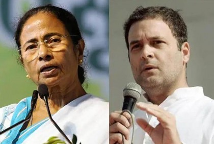 রাহুলের পাশে দাঁড়ালেন মমতা