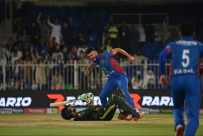 বোলারদের দাপটে পাকিস্তানের বিপক্ষে প্রথম জয় আফগানদের