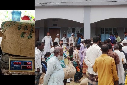 মেম্বারের বিরুদ্ধে কয়েক টন চাউল আত্মসাতের অভিযোগ