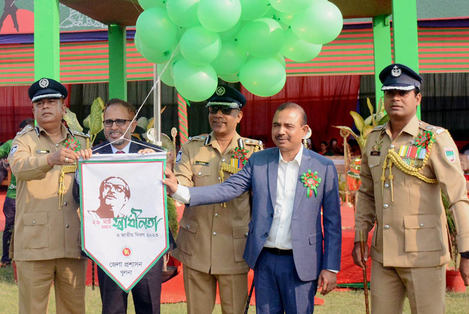খুলনায় মহান স্বাধীনতা ও জাতীয় দিবস উদযাপিত