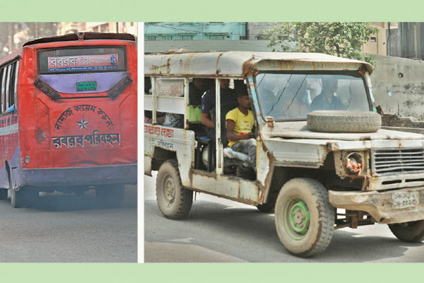 ফিটনেসবিহীন গাড়ির দৌরাত্ম্য