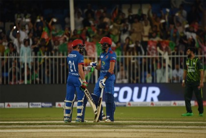 পাকিস্তানকে উড়িয়ে সিরিজ জিতল আফগানিস্তান