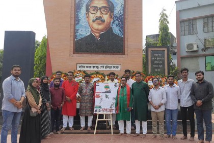 কলেজের দেয়ালিকায় স্বাধীনতার ইতিহাস 