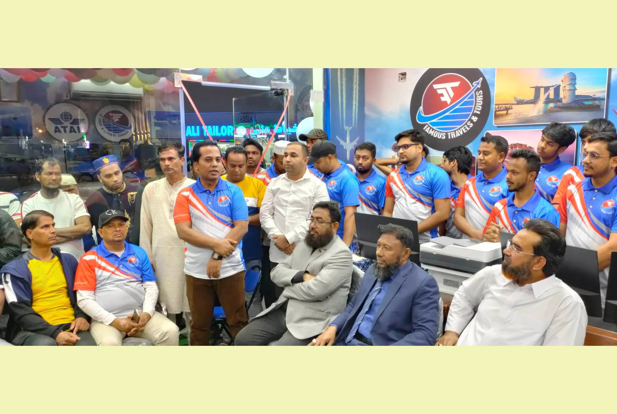 কাতারে ফেমাস ট্রাভেল এন্ড ট্যুরসের চতুর্থ শাখা উদ্বোধন 

