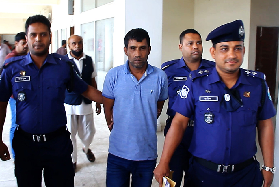 রূপপুর প্রকল্পের গাড়িচালক হত্যার আসামি মমিন রিমান্ডে