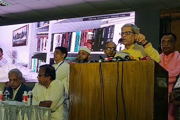 জনগণের ওপর একটি দানবীয় দুঃশাসন চেপে বসেছে : মির্জা ফখরুল

