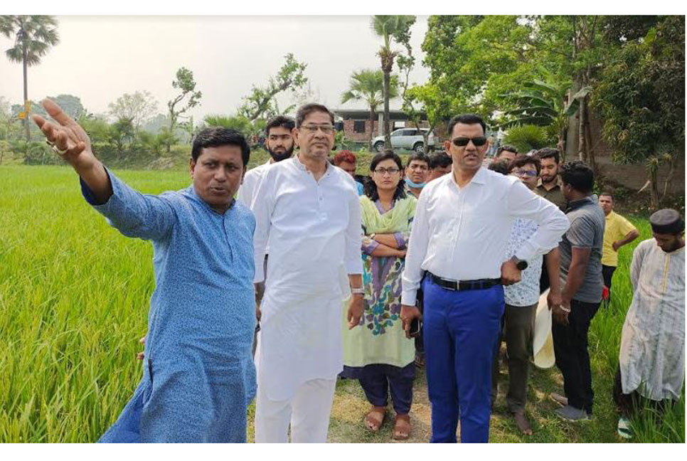বগুড়ায় ১০০ কোটি টাকা ব্যয়ে 
নির্মাণ করা হচ্ছে হাইটেক পার্ক 