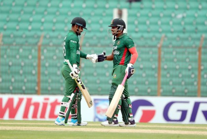 সিরিজ জয়ের লড়াইয়ে ব্যাটিংয়ে টাইগাররা