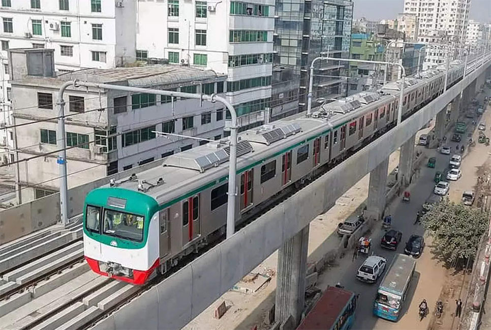 ৫ এপ্রিল থেকে নতুন সূচিতে চলবে মেট্রোরেল