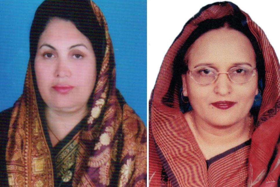 নাটোর জেলা মহিলা দলের সভাপতি সুফিয়া হক, রুপালী সম্পাদক