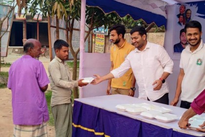 নজরুল বিশ্ববিদ্যালয়ে রোজাদারদের জন্য মেহমানাখানা চালু করল ছাত্রলীগ