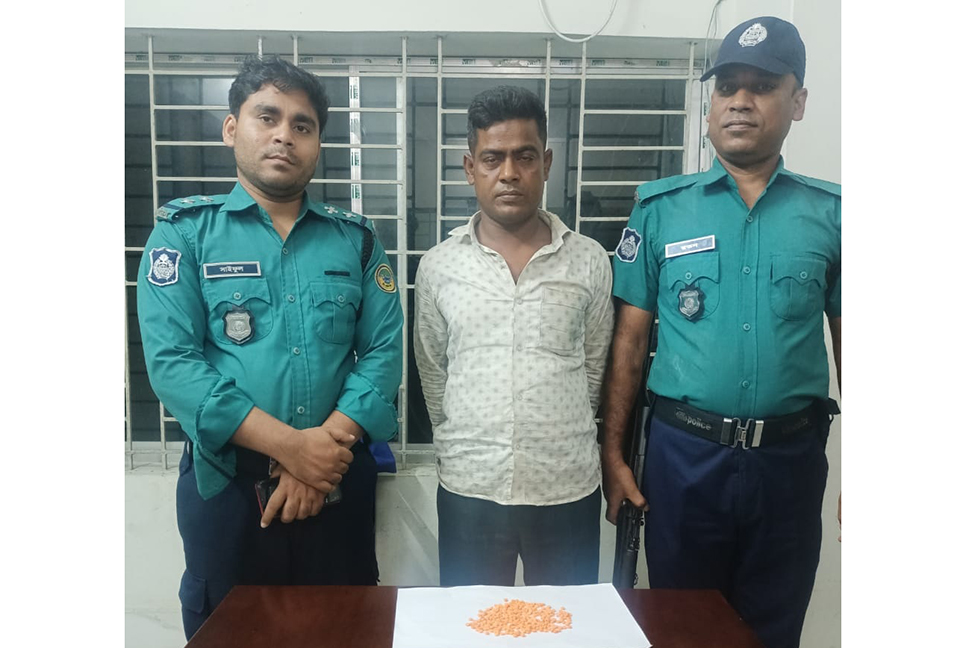 বরিশালে ইয়াবাসহ একজন আটক