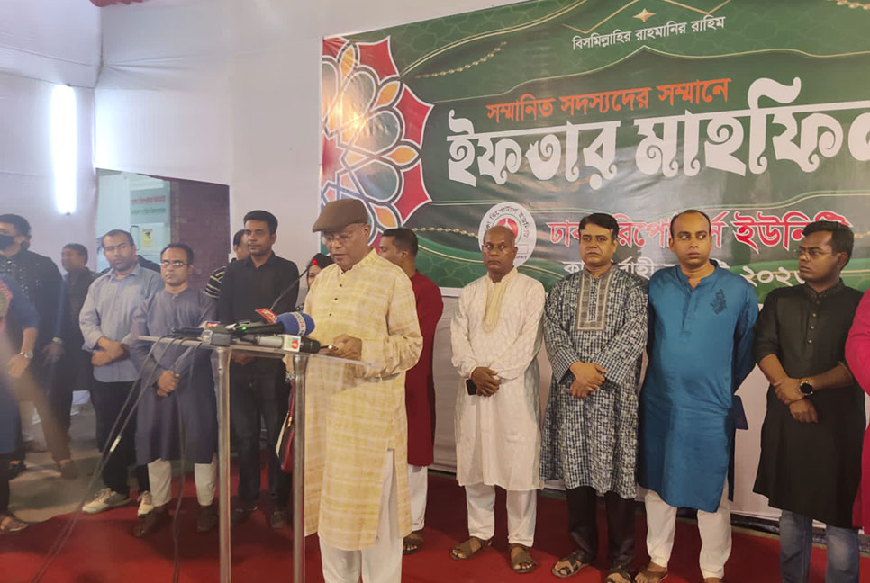 অপরাধ ও অপপ্রচারের সাথে সাংবাদিকতাকে মেলাবেন না : তথ্যমন্ত্রী