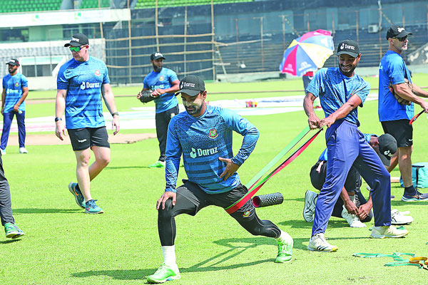অনুশীলনে নেই সাকিব