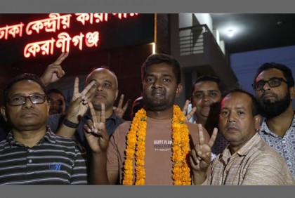 সাংবাদিক শামসুজ্জামান কারামুক্ত 


