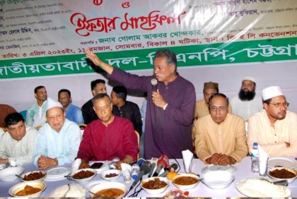 নিরপেক্ষ সরকার ছাড়া কোনো নির্বাচনে যাবে না বিএনপি: আমীর খসরু