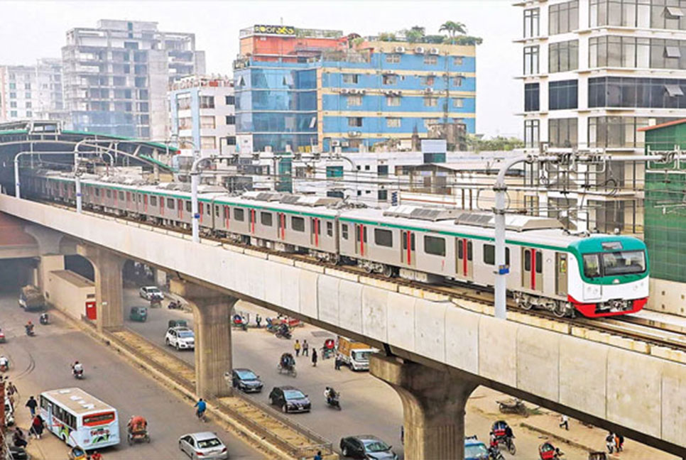 আজ থেকে দুপুর ২টা পর্যন্ত চলবে মেট্রোরেল