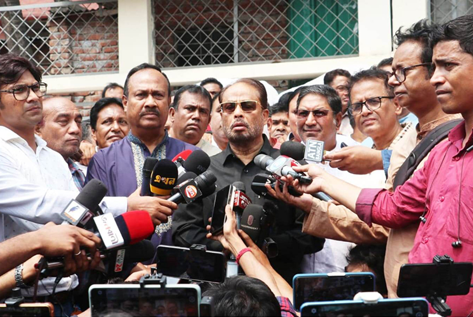 যেনো আল্লাহর ওয়াস্তে বেঁচে আছি : জিএম কাদের 

