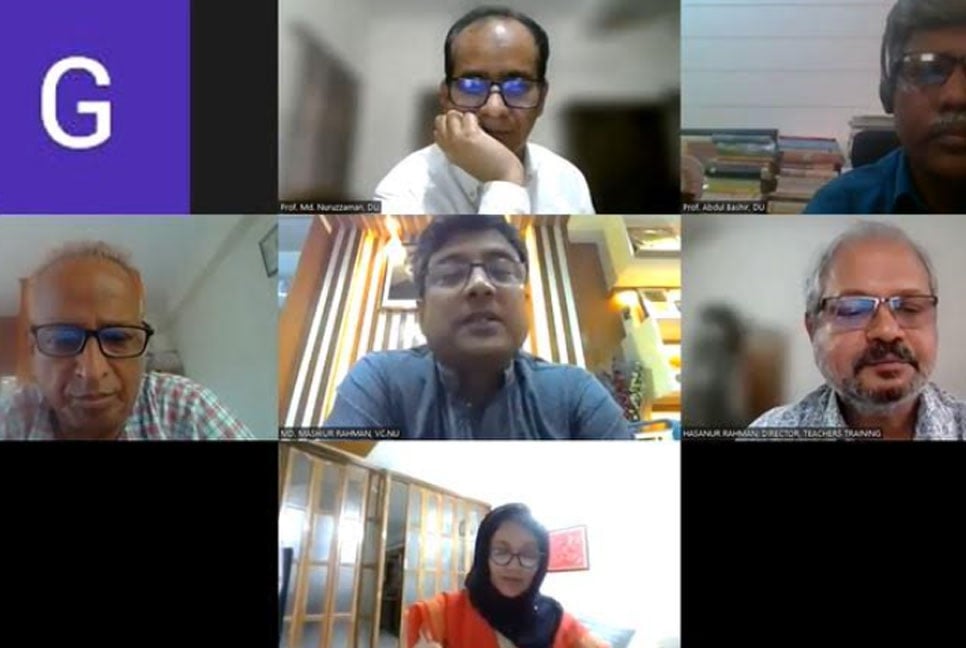 সকল শিক্ষার্থীর ই-বুক, ই-জার্নাল একসেস নিশ্চিত করা হবে: উপাচার্য ড. মশিউর রহমান 