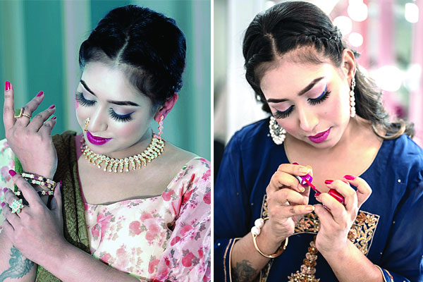 নখের নকশায় ট্রেন্ডি সাজ...
