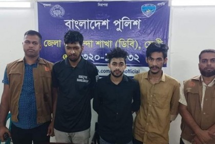 ফেনীতে ইয়াবাসহ তিন ছাত্রলীগ নেতা গ্রেফতার