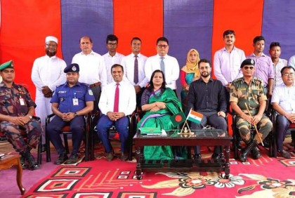 নালিতাবাড়ী সীমান্তে বর্ডার হাট স্থাপন নিয়ে দুই দেশের বৈঠক অনুষ্ঠিত