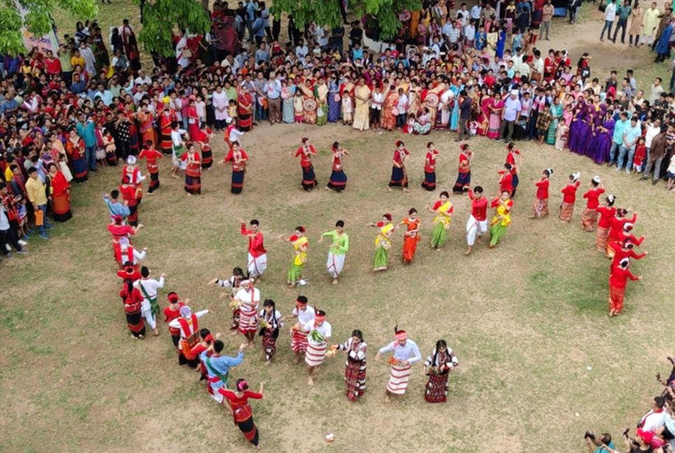জমে উঠেছে রাঙামাটির বৈসাবি মেলা