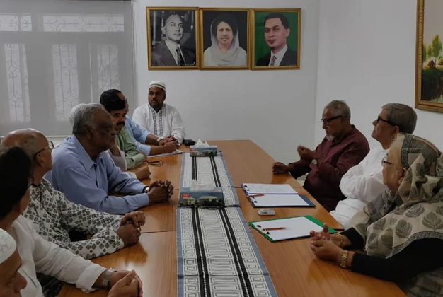 ১২ দলীয় জোটের সঙ্গে বিএনপির বৈঠক