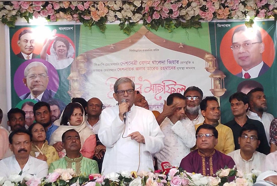 সরকার চুরি-দুর্নীতিকে জাতীয়করণ করেছে : মির্জা ফখরুল