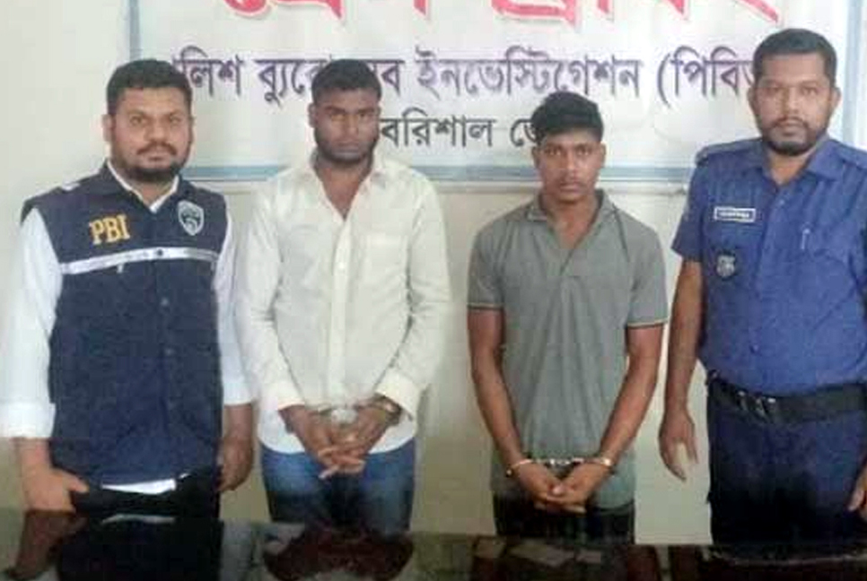 বরিশালে মামা হত্যার তিন বছর পর দুই ভাগ্নে গ্রেফতার