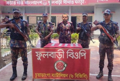 চুয়াডাঙ্গায় সীমান্ত থেকে ইউএস ডলার জব্দ