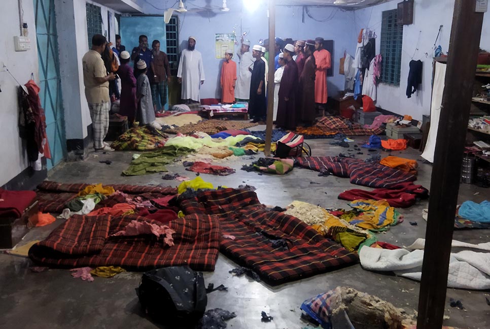 মোরেলগঞ্জে একটি এতিমখানায় দুর্বৃত্তদের হামলা
