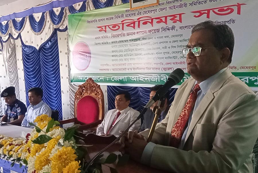মামলাজট নিরসনে দ্রুত নতুন বিচারক নিয়োগের কাজ চলছে: প্রধান বিচারপতি