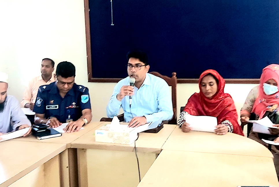 চরভদ্রাসনে বাংলা নববর্ষ উদযাপন উপলক্ষে প্রস্তুতি সভা