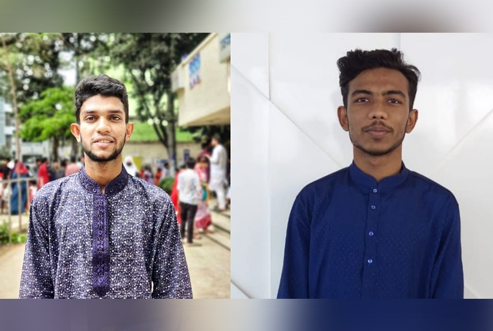 জবিস্থ কুমিল্লা জেলা ছাত্রকল্যাণের সভাপতি প্রাণ, সম্পাদক মিলন