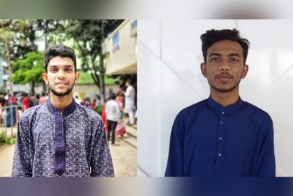 জবিস্থ কুমিল্লা জেলা ছাত্রকল্যাণের সভাপতি প্রাণ, সম্পাদক মিলন